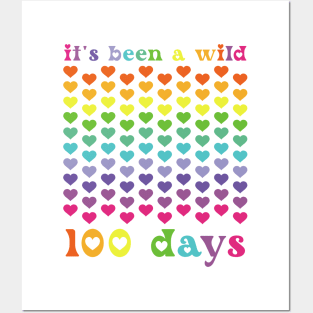 Funny We Rocked 100 Days of School Teacher Student Gift Posters and Art